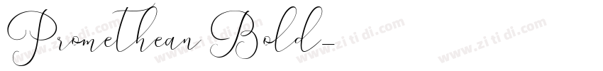 Promethean Bold字体转换